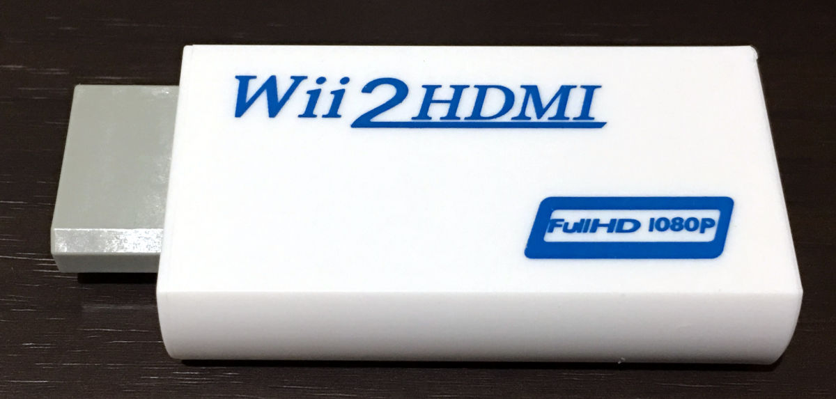 Wii2HDMI変換器